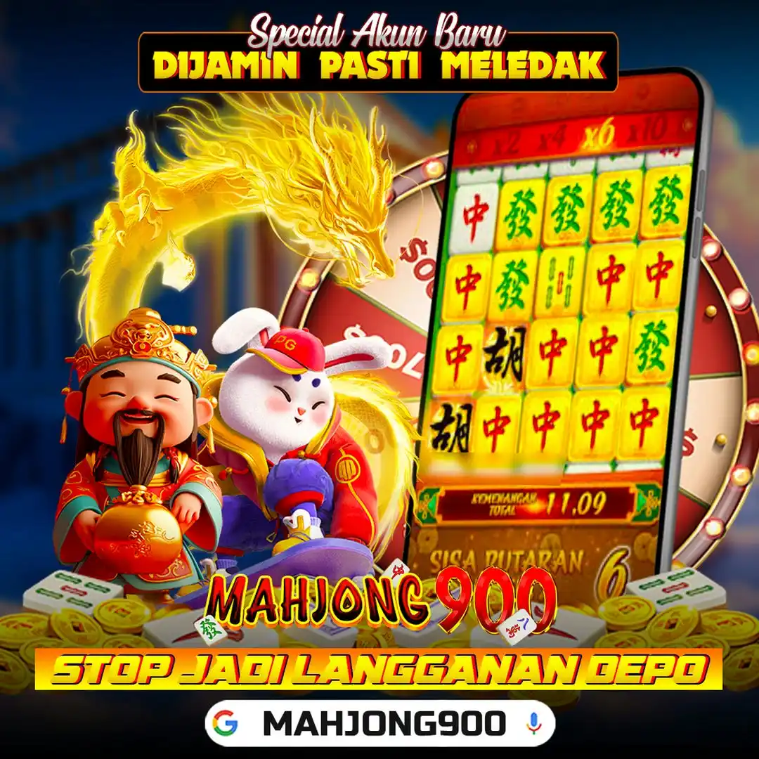 MAHJONG900 : ALTERNATIVE LINK RESMI SITUS CASINO DAN SLOT ONLINE BANJIR HADIAH DAN DEPOSIT TERMURAH Terbaik
